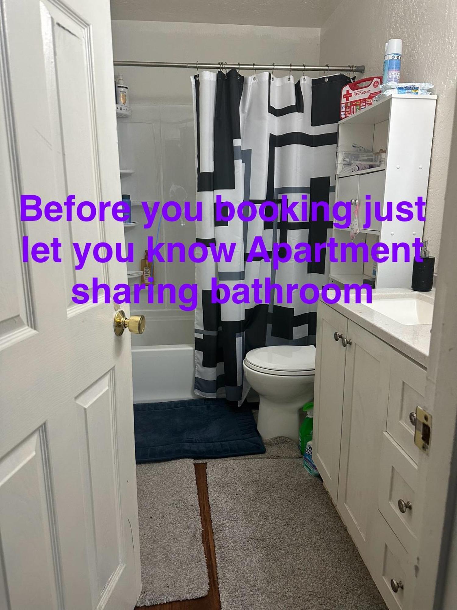 Apartment Sharing Bathroom 1 Anchorage Exterior photo